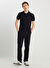 Wrangler Siyah Erkek Regular Fit Polo T-Shirt MW7D5K4XX2T001