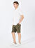 Lee Haki Erkek Regular Fit Şort L2510300801 Keten Beli Lastikli