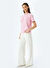 Koton Pembe Kadın Standart T-Shirt 5SAK50078EK
