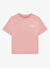 Skechers S2510134-609 W Loose Fit Graphic Te Pembe Yuvarlak Yaka Loose Fit Kadın T-Shirt