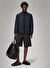 Rains Siyah Erkek Normal Ceket Banja Liner Bomber Jacket T1