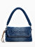 Desigual Mavi Kadın 12,5x25,5x15,8 cm Çapraz Çanta BAG_HALF LOGO DENIM VENECIA 3.0