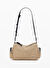Desigual Açık Kahve Kadın 12,5x26,5x18,1 cm Çapraz Çanta BAG_HALF LOGO RAFFIA HABANA