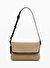 Desigual Açık Kahve Kadın 12,5x25,5x15,8 cm Çapraz Çanta BAG_HALF LOGO RAFFIA_VENECIA 3.0