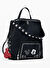 Desigual Siyah Kadın 10,2x26,7x34,5 cm Sırt Çantası BACK_MICKEY ROCK SUMY