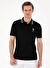 U.S. Polo Assn. Siyah Erkek Slim Fit Polo T-Shirt GSD01
