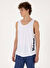 U.S. Polo Assn. Beyaz Erkek Regular Fit Atlet S-SENFAS
