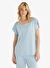 Blackspade Mavi Kadın Normal Pijama Takımı 51846