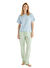 Blackspade Ekru Kadın Normal Ekose Pijama Alt 60546