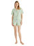 Blackspade Ekru Kadın Normal Ekose Pijama Şort 60545
