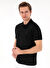 U.S. Polo Assn. Siyah Erkek Slim Fit Polo T-Shirt GTP04