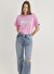 Mavi Gül Kurusu Kadın Oversize T-Shirt M1600843