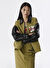 Twist Yeşil Kadın Regular Fit Baskılı Ceket TS1250005066