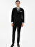Pierre Cardin Siyah Erkek Extra Slim Çizgili Takım Elbise N00121/EXT