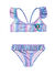Slipstop Lila Kız Çocuk Çizgili Bikini Takım SB2515000109