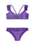 Slipstop Mor Kız Çocuk Desenli Bikini Takım SB2413000118