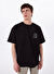 Gmg Fırenze Siyah Erkek Oversize T-Shirt GU25MSS03015