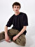 Gmg Fırenze Siyah Erkek Regular Fit T-Shirt GU25MSS03010