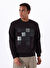 Gmg Fırenze Siyah Erkek Bisiklet Regular Fit Sweatshirt GU25MSS08022