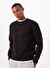 Gmg Fırenze Siyah Erkek Bisiklet Regular Fit Sweatshirt GU25MSS08023
