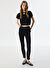 Twist Siyah Kadın Yumuşak Dokulu Standart Bluz TS1250050066