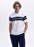 Ellesse EM396 Lacivert Regular Fit Parçalı Erkek Polo T-Shirt