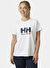 Helly Hansen HHA.54593_HELLY HANSEN W HH LOGO T- Beyaz Normal Kadın T-Shirt