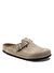 Birkenstock Kahverengi Kadın Deri Terlik BOSTON SFB LEOI NU