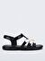 Melissa Siyah Kız Çocuk Sandalet HIP BLOOMY INF