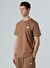 The North Face Ekru Erkek Regular Fit T-Shirt NF0A87NG6IH1-M SS SIMPLE DOME TEE