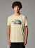 The North Face Bej Erkek Regular Fit T-Shirt NF0A87NT3X41-M SS MOUNTAIN LINE TEE
