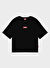 Fifty Pieces Siyah Kadın Oversize T-Shirt