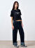 Fifty Pieces Siyah Kadın Normal T-Shirt