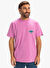 QUIKSILVER Pembe Ev Beach Blast Ss Erkek T-Shırt Eqyzt08046