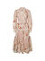 Pembe Kadın Çiçek Elbise YASBILLA LS LONG DRESS S. - SHOW