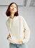 Puma 69090199 ESS ELEVATED ComfortHoodie Krem Kapüşon Yaka Regular Fit Düz Kadın Sweatshirt