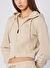 Kappa Bej Kadın Zip Ceket 382639W-W6F LEDA FULL ZIP