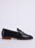 George Hogg Siyah Kadın Deri Loafer Z-8954