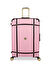 İtluggage Pembe Büyük Boy Çekçekli Sert Valiz Superiority