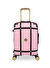 İtluggage Pembe Çekçekli Sert Valiz Superiority Kabin
