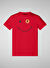 Save The Duck Kırmızı Kız Çocuk Baskılı T-Shirt ASA