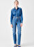 Denim Trip Mavi Kadın Slim Straight Denim Pantolon SARAH Slim Straight Fit Yüksek Bel