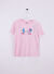 Under Armour Pembe Kız Çocuk Baskılı T-Shirt 1389769-647-UA Big Logo UA Fill SS