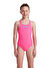 Arena Pembe Kız Çocuk Yüzücü Mayosu 004762908-GIRL'S TEAM SWIMSUIT