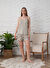 Wondergen Ekru Kadın Normal Pijama Şort 401WON-1117-173