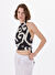 Mr. Mood Siyah Kadın Standart Bluz MRS HALTER TOP