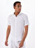 Mr. Mood Beyaz Erkek Düğmeli Standart Gömlek MR SHORT SLEEVE