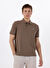 BOSS Kahverengi Erkek Relaxed Polo T-Shirt Pe_linenlogo