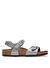 Birkenstock Gri Kız Çocuk Sandalet RIO KIDS BF SPARKLING