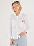 Yargıcı Beyaz Kadın Loose Fit Gömlek 25YKGM6013X